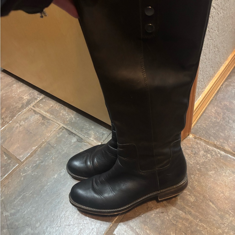 Franco Sarto Black riding Winter Boots
